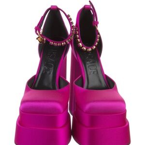 Versace platform heels